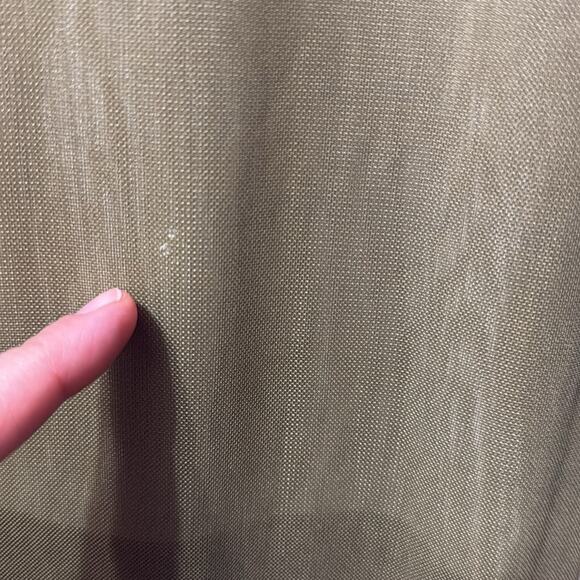 Saemdi x Free People Mesh Midi Dress Olive Green Size Small - Picture 4 of 5